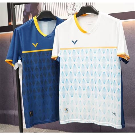 Jersey Badminton VICTOR Lee Zii Jia Shirt Baju VICTOR Badminton Short