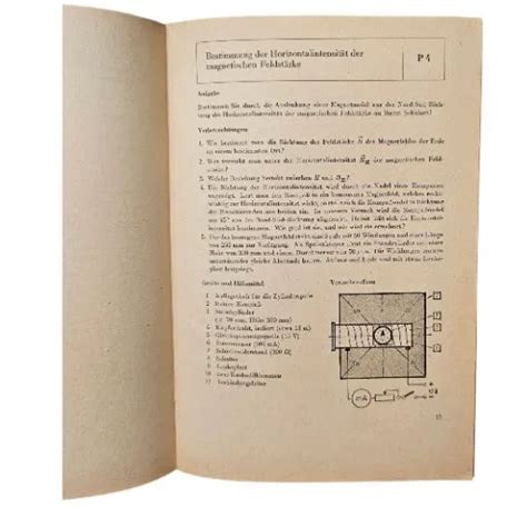 Physik Praktikum Klasse Volk Und Wissen Ddr Lehrbuch Retro