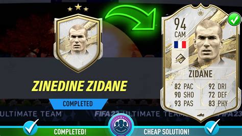 94 Icon Zinedine Zidane Sbc Completed Cheapest Solution And Tips Fifa 23 Youtube