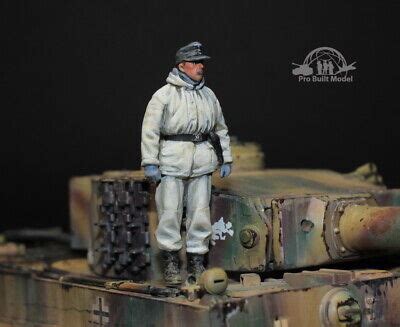 Winter German Tank Crew WWII 1 35 Pro Built Model 5 EBay