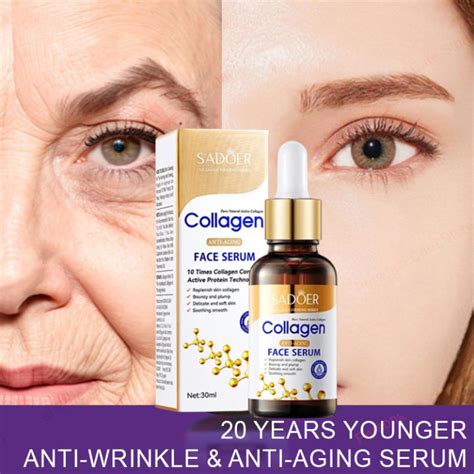 Collagen Serum For Face Whitening Anti Aging Fading Dark Spots Lazada Ph