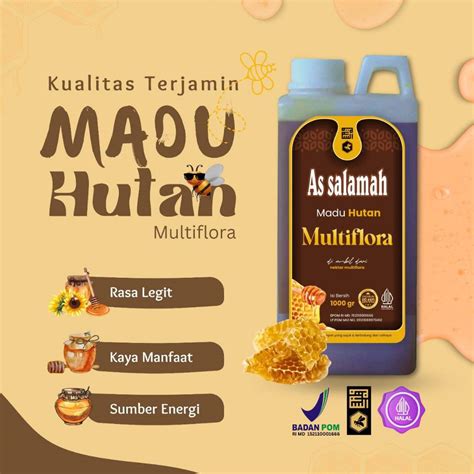 Jual Madu Hutan Multiflora Kg As Salamah Shopee Indonesia