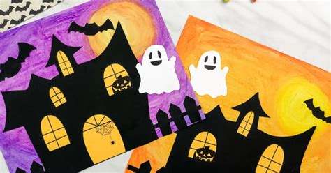 15 Haunted House Crafts for Kids