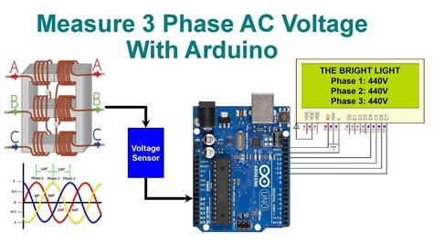 Measure 3 Phase Ac Voltage With Arduino With Code And Circuit