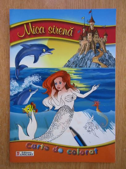 Mica Sirena Carte De Colorat Cump R