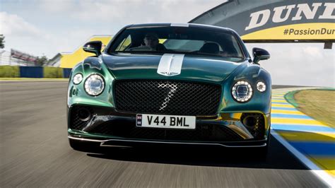 Limited Edition Bentley Continental Gt Comes With Genuine Le Mans