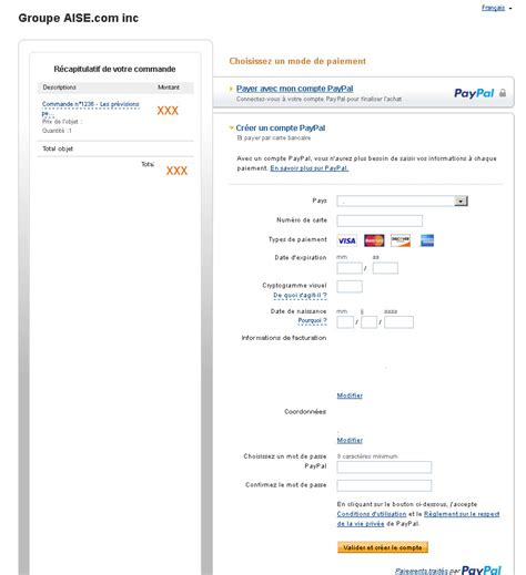 Comment Payer Par Carte De Cr Dit Bancaire Via Paypal Agathe