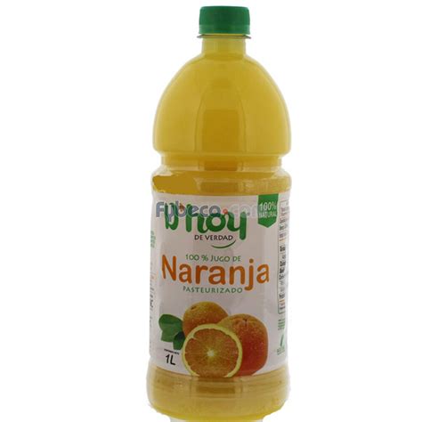 Jugo Dhoy Naranja 1000 Ml Botella Fybeca