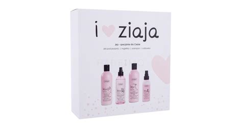 Ziaja I ♥ Ziaja Jeju Poklon Set šampon Jeju 300 Ml Gel Za Tuširanje Jeju 300 Ml Maglica Za