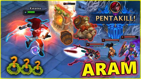 ARAM PENTAKILL LOL FUN Moments 2022 88 YouTube