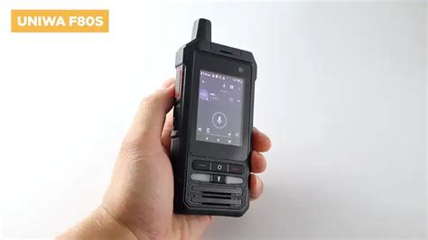 Uniwa F S Android Walkie Talkie With Zello Replatt G Km Long Ran