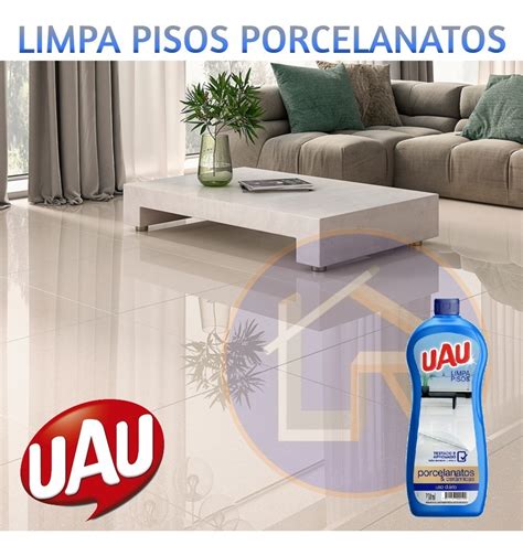 3 Limpa Pisos Porcelanatos E Cerâmicas Perfumado 750ml Uau MercadoLivre