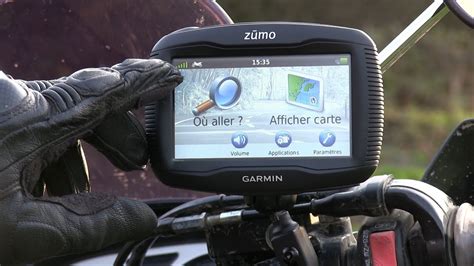 Test Gps Moto Garmin Zumo 340lm 👉 Motard Adventure Youtube