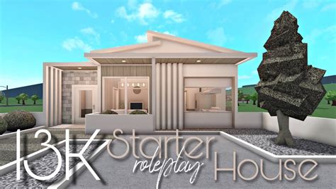 Bloxburg K Starter Roleplay House No Gamepass Youtube