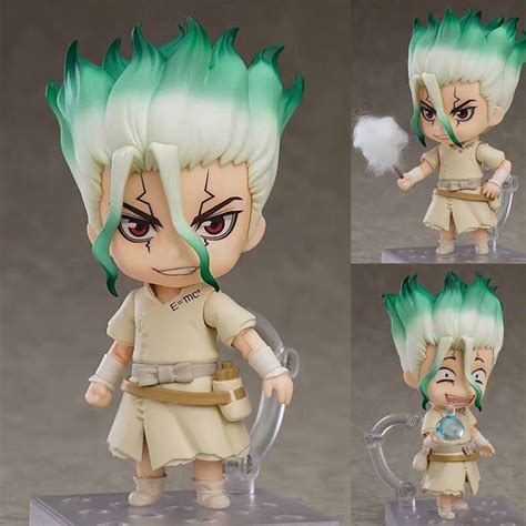 Promo Dr Stone Anime Figure Senku Ishigami Action Figure Dr Stone