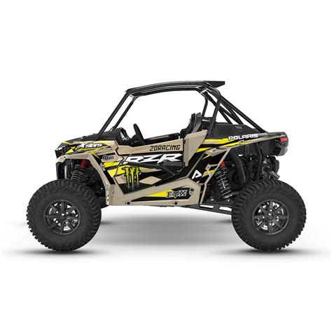 Kit déco SSV POLARIS RZR XP TURBO 2DR6 SAND