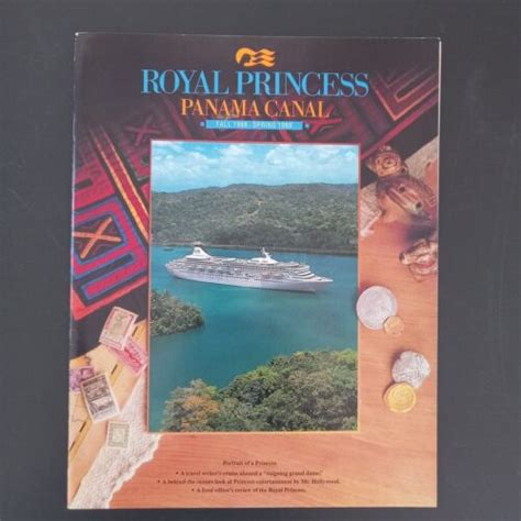 Royal Princess Princess Cruises Panama Canal Brochure Rates