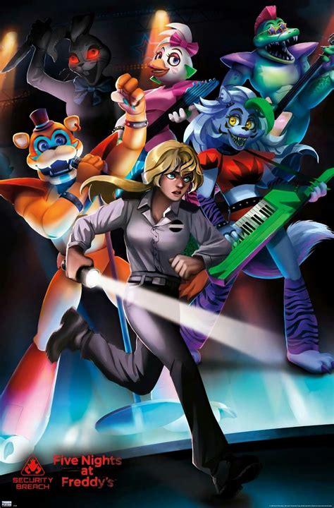 Five Nights At Freddy's, Game Room Wall Decor, Room Decor, Groups