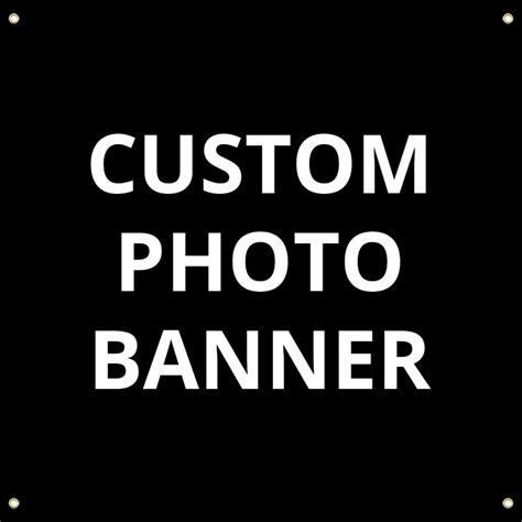 Bagged Banners Custom Photo Banner | Low Label