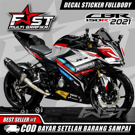 Jual Stiker Decal Motor Full Body All New Cbr R Striping