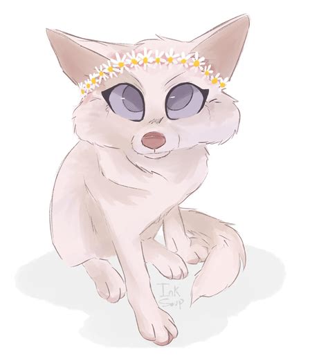 Albino Fox by PixieBott on DeviantArt