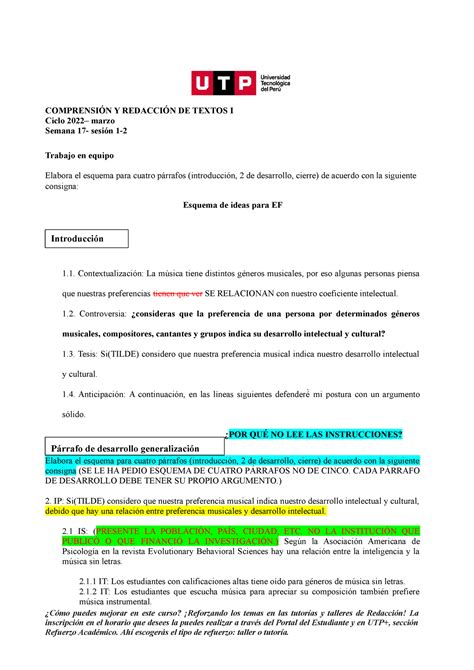 Pareja 14 552408 111778097 Esquema para Examen Final COMPRENSIÓN Y