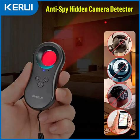 D Tecteur De Cam Ra Cach E Anti Espion D Tection Infrarouge Portable