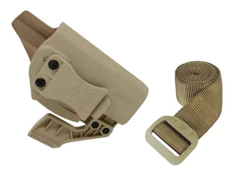 Coldre G2c Velado Cinto Bdu 45mm Coyote Parcelamento Sem Juros