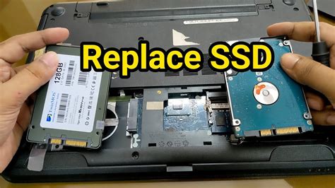 How To Replace Hdd To Ssd In Dell Inspiron 15 Laptop Dell Inspiron 15 Ssd Upgrade Youtube