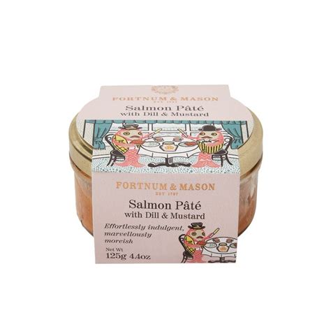 Salmon Pate with Dill and Mustard, 125g