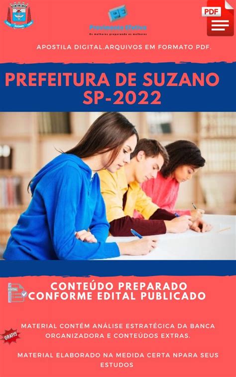 Provimento Efetivo Concursos Apostila Prefeitura Suzano Sp Agente