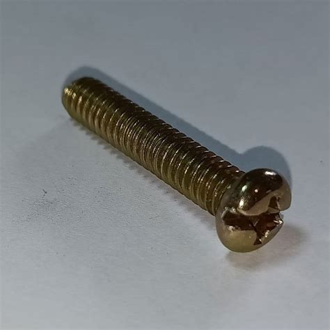 Mild Steel Pan Head Combination Screw For Construction Size 4 Inch