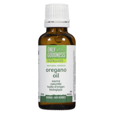 Only Goodness Organic Oregano Oil