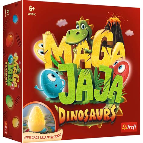 Magajaja Dinosaurs 02281 Gra Planszowa Trefl Trefl Sklep EMPIK