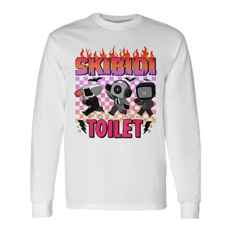 Cameraman Speakerman Tvman Skibidi Toilet Meme Game Long Sleeve - Monsterry