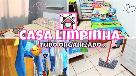 CASA LIMPINHA ORGANIZEI OS QUARTOS E LAVEI ROUPAS YouTube