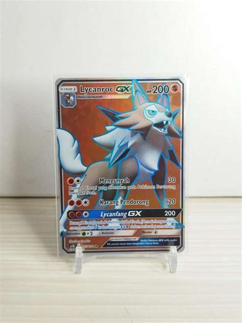 Jual Kartu Pokemon Tcg Indonesia Lycanroc Gx Sr Di Seller Syllogiid