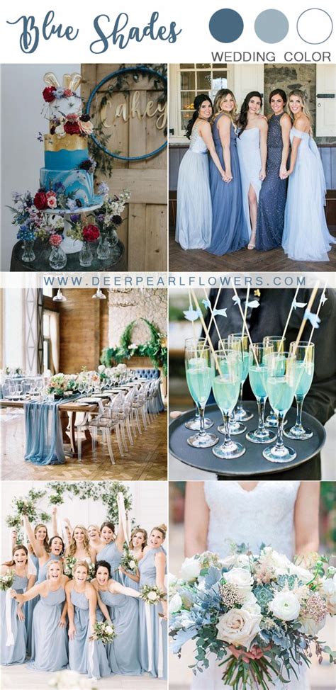 Shades Of Blue Wedding Color Ideas For Dpf