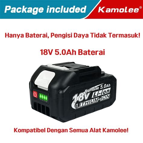 Jual Kamolee V V Mah Mah Mah V V Vf Baterai Li