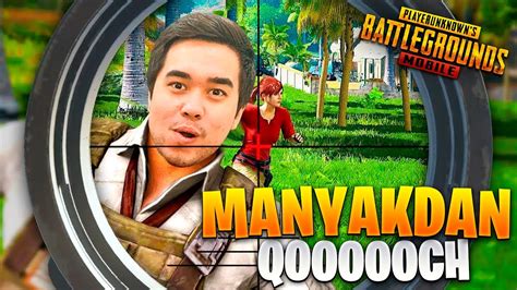 PUBG MOBILE MANYAKDAN QOCH HALI BUNAQASI BOLMAGAN YouTube