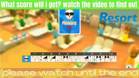 Wii Sports Resort Bowling Spin Control Youtube