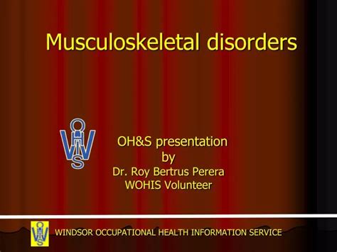 Ppt Musculoskeletal Disorders Powerpoint Presentation Free Download