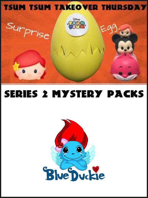 Tsum Tsum Series 2 Blind Bags In A Surprise Egg For Tsum