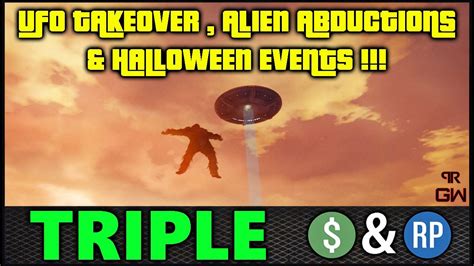 Ufos Takeover Alien Abduction Halloween Events X X Bonuses