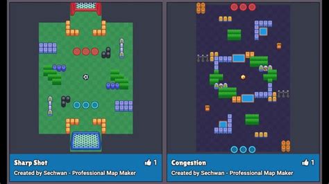 Designing 2 Simple Brawl Stars Maps On Pixel Crux With Commentary