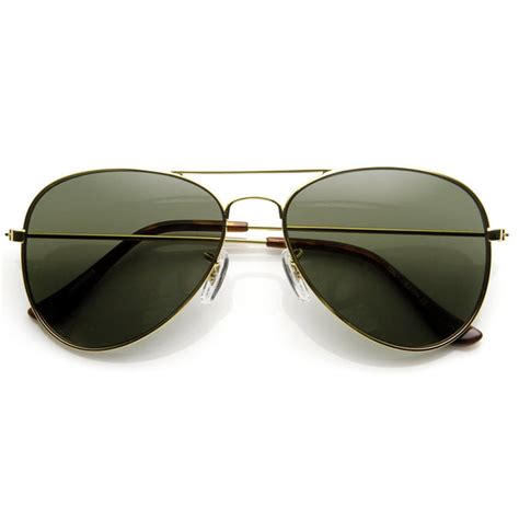 Iconic Retro Aviator Sunglasses Zerouv® Eyewear Tagged Glasses