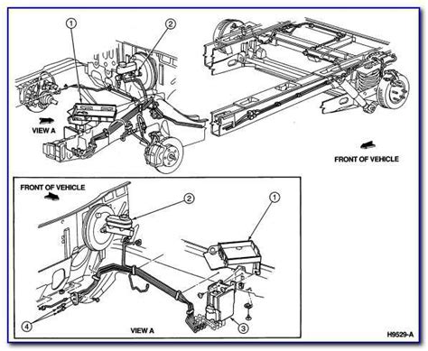 Exploring The Parts Diagram Of A 1999 Ford F350 Rear Parking Brake