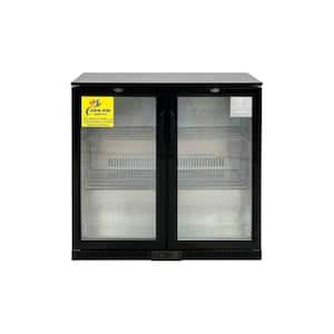 Cooler Depot In Cu Ft Glass Door Counter Height Back Bar