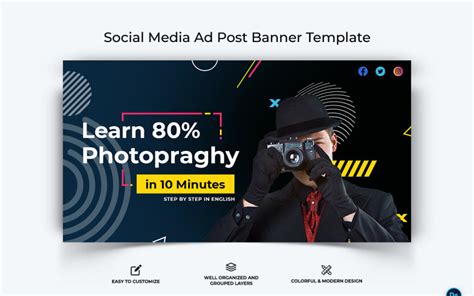 Photography Facebook Ad Banner Design Template-15