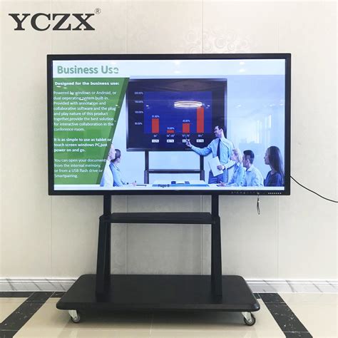 65 Interactive Flat Panel Digital Whiteboard Multi Functional For